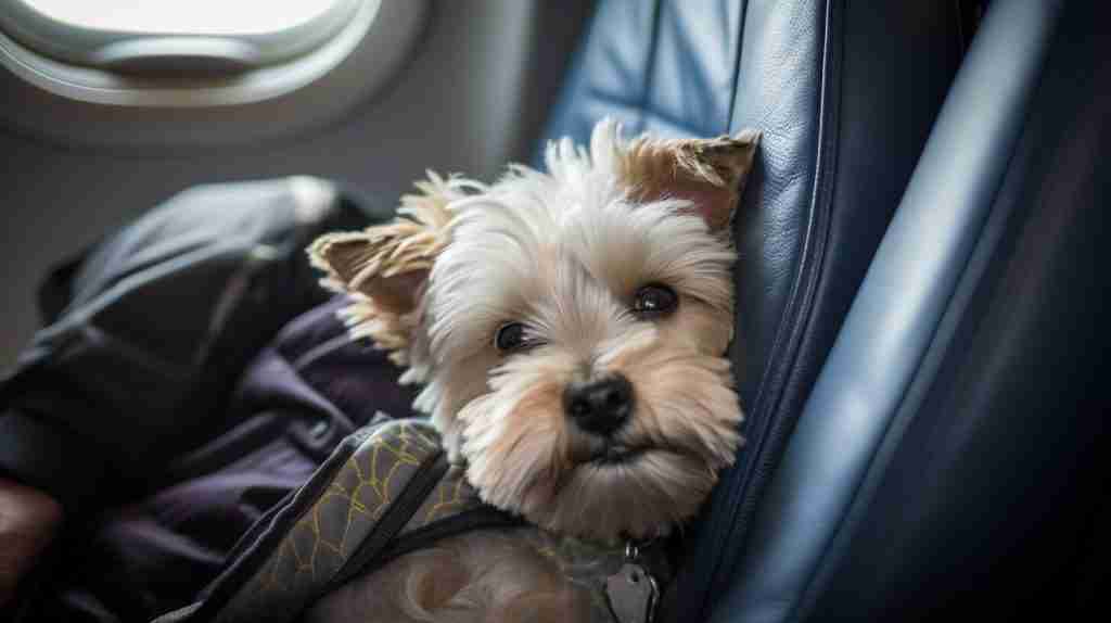 flying with dog
